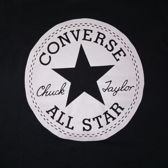 Size 4-5 Converse shirt. - Picture 3 of 4